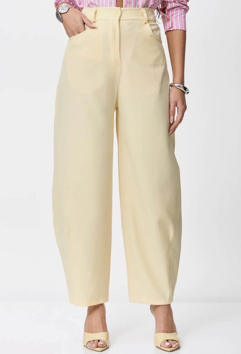 Yellow Barrel Pants